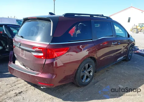 2021 Honda Odyssey Ex из США, поврежденный, VIN 5FNRL6H53MB021305